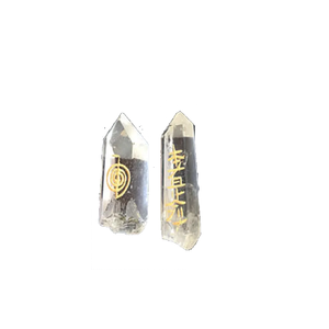 Usui เรกิคริสตัลใสจุดธรรมชาติฮวงจุ้ยเรกิสัญลักษณ์ชุดหินธรรมชาติ Healing usui คริสตัลเรกิอัญมณีขายส่ง - Product Image 5