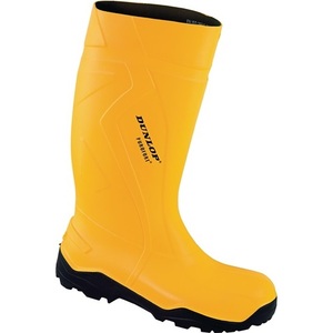 Botas de Seguridad DUNLOP Purofort+ Talla 45 Amarillas PUR S5 CI SRC EN20345 Equipo de Protección para Jardines - Product Image 1