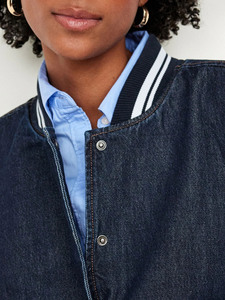 Trendy Bomber <b>Jackets</b> for Ladies Jeans Made High Trendy Custom Design Stylish Pilot Bomber <b>Jackets</b> - Product Image 5
