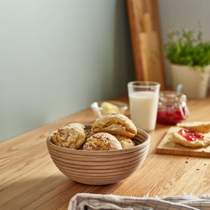 Handmade Eco-Friendly Natural Rattan <b>Bread</b> <b>Basket</b> Storage <b>Baskets</b> Modern Multifunction Artex Green Earth Made in Vietnam - Product Image 3