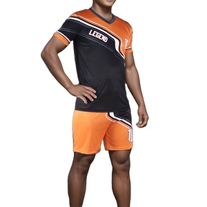 Uniformes Personalizados de Voleibol, Sublimados, Unisex, Ropa Deportiva para Hombre y Mujer, Spandex/Algodón, Transpirable, Corte Corto - Product Image 1