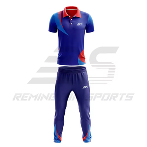 Low Price Wholesale <b>Cricket</b> Uniform-New Design Comfortable & Quick Dry Plus Sizes Customized Sizes & Logo - Product Image 4