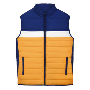 Chaqueta acolchada sin mangas, chaleco de burbujas de invierno para hombre, chaleco acolchado ligero informal transpirable de alta calidad para exteriores - Product Image 1