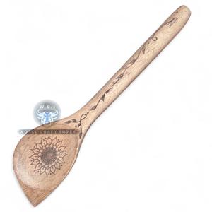 World Craft Impex Ustensile de cuisine rustique sculpté à la main Personnalisé Écologique Décoratif Artisanal À Long Manche En Bois Partie - Product Image 3