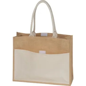 Sacs écologiques personnalisés ANA, sacs en jute promotionnels avec gadgets personnalisés - Product Image 3