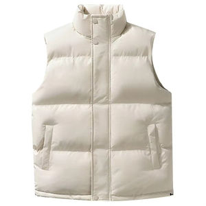 เสื้อกั๊กขนเป็ดน้ำหนักเบาสำหรับผู้ชายเสื้อแขนกุดให้ความอบอุ่นในฤดูหนาวเสื้อแจ็คเก็ตใส่ออกไปเดินเขาลำลองระบายอากาศน้ำหนักเบา - Product Image 6