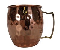 Tasse à café en cuivre pour les amateurs de café de tous les jours magnifiquement conçue avec des tasses en céramique à couvercle anti-fuite résistant aux éclaboussures