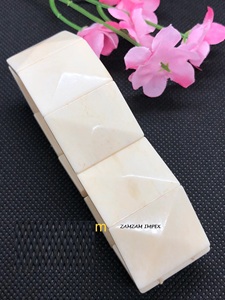 <b>Hand</b> Carved Buffalo Bone & Resin Lightweight Fashionable Artisan-Made Tribal Style Bracelet Jewelry for Men and Women - Product Image 3