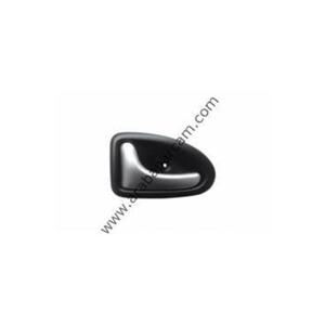 Poignée d'ouverture de porte intérieure gauche pour Renault Clio 2-II Chrome 8200641120 - Kaya Plastic Quality, poignée de porte LONGUE, caractéristique Turquie - Product Image 2