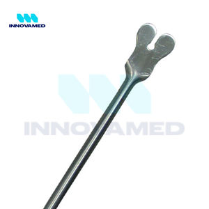 Sonde chirurgicale manuelle en acier inoxydable à rainures pour la protection des tissus en chirurgie générale, exploration de haute qualité, personnalisée - Product Image 6