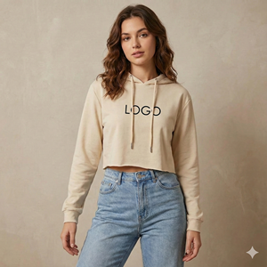 Sweats à capuche d'hiver pour femmes personnalisés par des designers, 100% coton, molleton, vêtements de sport, prix direct d'usine OEM - Product Image 1