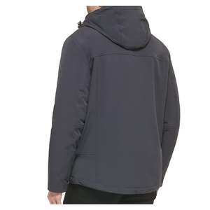 Veste softshell imperméable pour hommes Manteau de randonnée extérieur coupe-vent Logo personnalisé Vêtements de travail d'hiver Fournisseur en gros OEM - Product Image 3