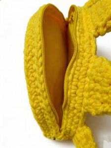 Bolso de Sol de Algodón Hecho a Mano con Cadena y Correa Cruzada, Ligero, Resistente al Agua, Diseño Moderno para Aventuras al Aire Libre - Product Image 6