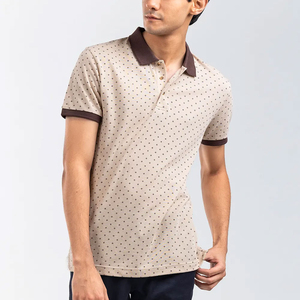 Polo de alta calidad liso informal con logotipo personalizado para hombre, Polo de secado rápido para hombre, Manga corta personalizada - Product Image 4