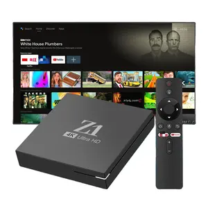 Original factory Z1 Android 11 Allwinner H313 TV BOX 4K Set Top Box ATV media player tvbox with Voice Remote