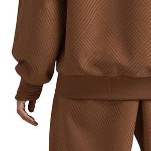 Chándales de algodón personalizados de alta calidad para hombre, conjuntos de Sudadera con capucha y Jogger, sudaderas con capucha de gran tamaño, pantalones de chándal, conjunto de 2 piezas Unisex en blanco - Product Image 5