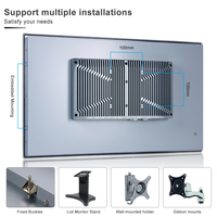 PC Industri Tanpa Kipas 24 Inci Bahan Stainless Steel Harga Pabrik All-in-one dengan Panel Sentuh Terintegrasi