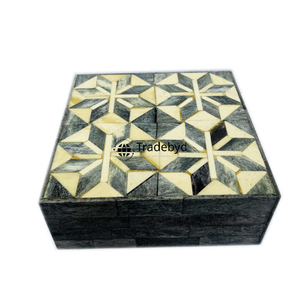 Modern Art Resin Inlay <b>Box</b> for Jewelry Storage Unique Gifting Option for Homes by Tradebyd - Product Image 2