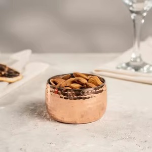 Elegante Tazón de Cobre con Acabado de Espejo, Perfecto para Hogares Modernos, Agrega Brillo y Estilo a la Cocina y la Mesa de Comedor - Product Image 1