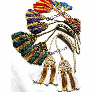 Navidad Obispo Litúrgico Cincture Bullion cincture litúrgico con 3 borlas de cordón por QUICKWAY INDUSTRIES - Product Image 4