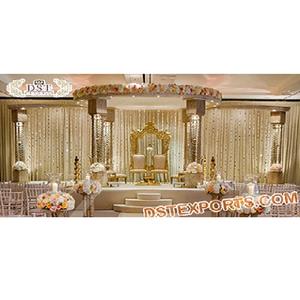 เสาสามเสาสำหรับงานแต่งงานแบบพิเศษสามเสาแมนดาป/ เวทีสหรัฐอเมริกาเสาสามเสาสำหรับงานแต่งงานของอินเดีย - Product Image 1