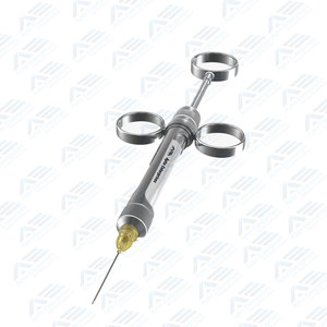 Seringue d'injection dentaire manuelle en acier inoxydable, auto-aspirante, 1,8 ml, cartouche d'anesthésie chirurgicale réutilisable à vie - Product Image 4