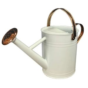 Arrosoir en métal galvanisé de forme ronde le plus vendu intérieur et extérieur avec un design floral - Product Image 3