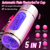 Masturbateur masculin pas cher, Godet de poche réaliste, Machine sexuelle, Vibrateur à voix sexy, Stimulateur de pénis, Jouet sexuel pour hommes