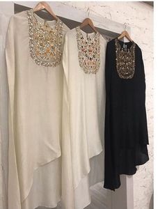 INDIEN/PAKISTANI LOURDE BRODERIE GOTTA PATTI & ZARI TRAVAIL SUR KURTA AVEC ROBE PANTALON POUR fête-porter-robe pour fête/mariage = 2023 - Product Image 2