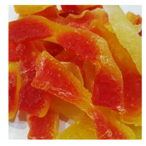 Papaye séchée douce naturelle Vietnam Fruit frais déshydraté Papaye séchée Snack Riche en fibres Faible teneur en sucre Exportation d'approvisionnement - Product Image 1