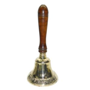 Cloche à main de haute qualité avec poignée en bois tenture murale cloche cloche de bureau article décoratif pour la maison nouveau Design fantaisie Design Antique - Product Image 2