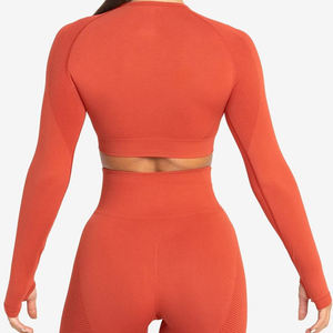 Ensemble de yoga pour femmes, 2 pièces, tenue de sport rayée, ensemble de sport assorti, soutien-gorge de sport et leggings taille haute, vêtements de sport - Product Image 3