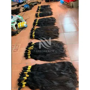 Best Seller Bundles Hair Extensions Vietnamese Raw Hair Double Drawn Natural Straight Bone Straight Virgin Hair Unprocessed