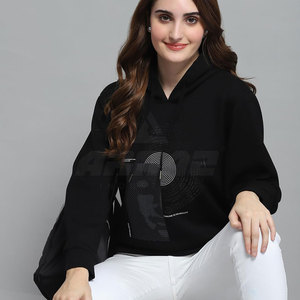 เสื้อมีฮู้ดแบบสวมหัวสำหรับผู้หญิงเสื้อฮู้ดแบบสวมหัวมีเชือกผูกปรับได้สำหรับผู้หญิงใส่สบาย - Product Image 5