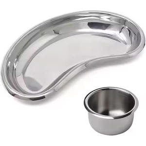 Juego de Cirugía de vendaje de acero inoxidable de 8 piezas de alta calidad-Tijeras de vendaje, fórceps, Gallipot e instrumento quirúrgico de bandeja de riñón - Product Image 4