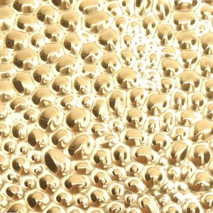 Premium Luxury Gold Plated Hammered Metal <b>Tray</b> Rectangular Decorative <b>Serving</b> <b>Tray</b> for Table Ottoman & Home Decor Gifting <b>Trays</b> - Product Image 2