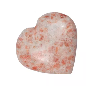 Vente en gros cristaux de pierre naturelle artisanat pierre précieuse de guérison agate angélite pierre en vrac en forme de coeur gonflé à vendre - Product Image 2
