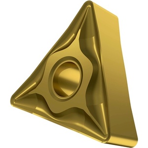 Inserto de Torneado de Alta Calidad con Recubrimiento PVD Dorado para ISO TNMG 160404E-NF T8315 3.81mm Paquete de 10 - Product Image 1