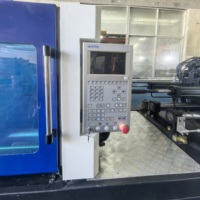 Machine de moulage par injection hybride horizontale de 160 tonnes avec PLC et moteur, petite taille