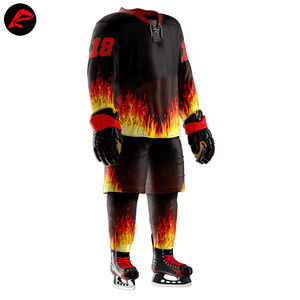 Fabrication d'usine de qualité supérieure personnalisée pour l'uniforme de hockey sur glace vêtements de sport pour adultes compte bancaire - Product Image 3