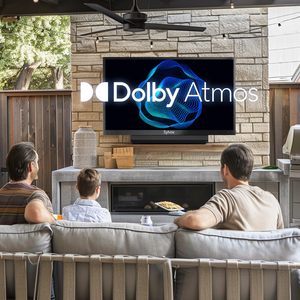 75-Inch Outdoor Smart <b>TV</b> 4K UHD 2000 Nits HDR10 Waterproof IP55 DVB-T2/S2/C Assistant LED <b>Backlight</b> 120Hz Refresh Rate for Pool - Product Image 4