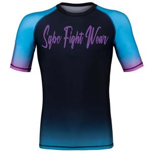 Protector de sarpullido para hombre, ropa de artes marciales MMA, ropa deportiva personalizada de embalaje para adultos, Jiu Jitsu Gi, sublimación - Product Image 6