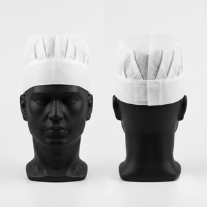 Gorro de Chef Unisex Premium de 180 GSM, Impermeable, de Polialgodón Estampado, Multicolor, Ajustable, con Logotipo Personalizado, Accesorios de Cocina para Restaurantes - Product Image 5