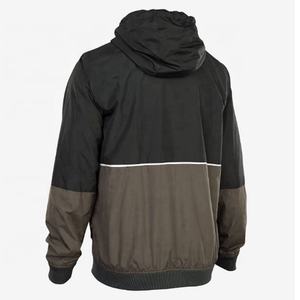 Chaqueta cortavientos con capucha para correr al aire libre para hombre 2025 personalizada, abrigo de lluvia estilo cremallera para primavera e invierno con características de alta visibilidad - Product Image 6