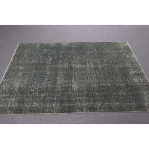 พรมตุรกีวินเทจ ขนาด 4.3x6.3 ฟุต ลายพรางสีเขียว - Product Image 3