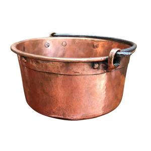 Offre spéciale refroidisseur de vin en cuivre poli de taille personnalisée seau à boissons en métal de qualité supérieure refroidisseur de boissons de mariage de 12L de capacité - Product Image 3