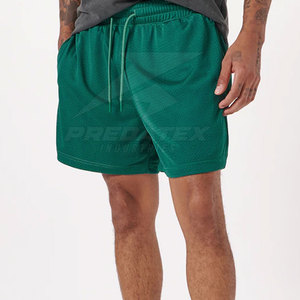Pantalones Cortos Deportivos de Malla de Alta Calidad para Hombre, Color Personalizado, 100% Poliéster, Cintura Media, para Verano - Product Image 4