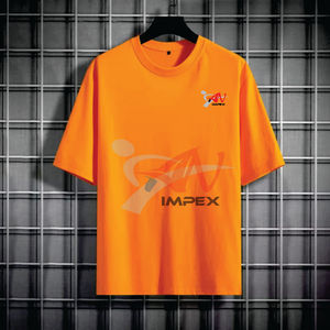 Camiseta de algodón 100% Logotipo de impresión personalizado de alta calidad Material flexible ecológico para ropa de verano - Product Image 4