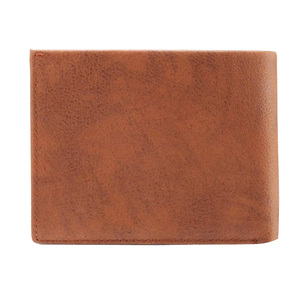 Portefeuille unisexe en cuir véritable vintage GENTS GARB avec protection RFID, fermeture à rabat, poche à monnaie, grande capacité - Multifonctionnel pour cartes - Product Image 4