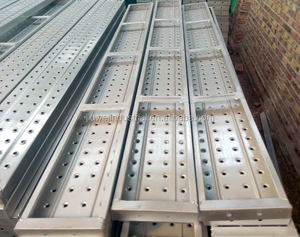 Pedana <span class=keywords><strong>Per</strong></span> Ponteggio Zincata Tavola In Acciaio Passarella Metallica Piano Di Calpestio Costruzione Impalcatura - Product Image 4
